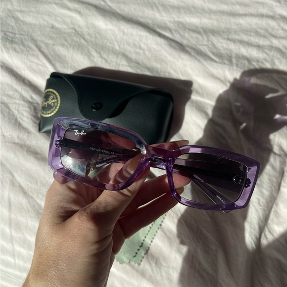 Ray Ban Transparent Sunglasses - Picture 4 of 5